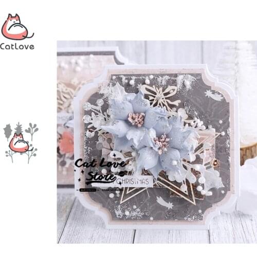 5PCS Leaves Series Metal Cutting Dies Scrapbooking Stencil Decorative Craft Embossing Die Cuts Card Making New Dies For 2019