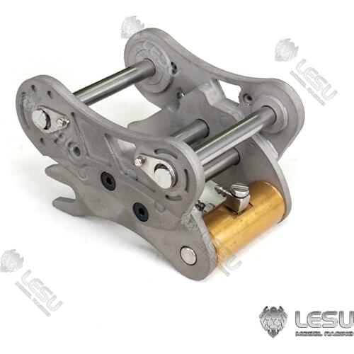Metal Grab Grapple Grabhook Fixed Mount for LESU 1/14 Hydraulic Metal RC Carter Excavator DIY Model Car