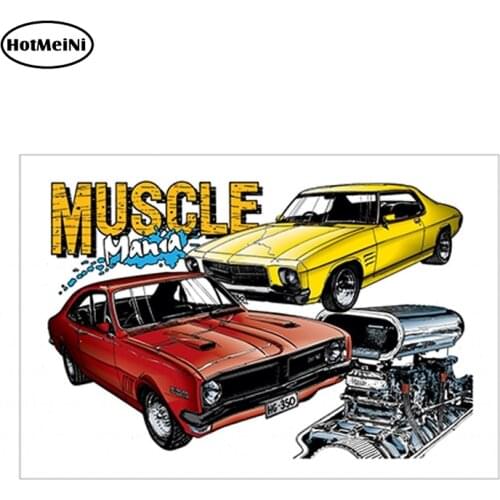 HotMeiNi 12cm x 7.8cm Car Styling Stickers Monaro HG350 & HQ350 Coupe Sticker Vinyl Decal Personality Waterproof Accessories