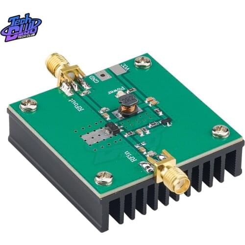 New 433MHz 5W RF Power Amplifier Input 0.1W can output 5.0W@7.2V Electrical Power Supply Tool Accessories