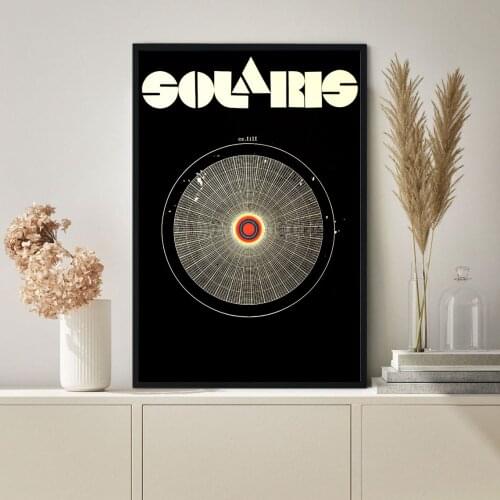 Solaris, 1972 sci fi Movie Poster Canvas Print Wall Painting Home Decoration