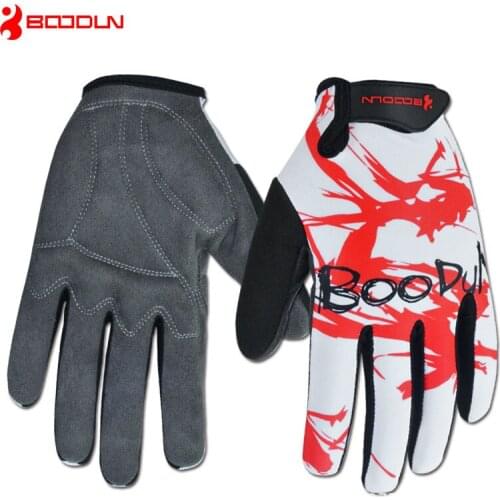 Full Finger Cycling Gloves Bicycle Mountain Bike Accessories Breathable Damping Thin Lycra Adult Outdoor Sports new