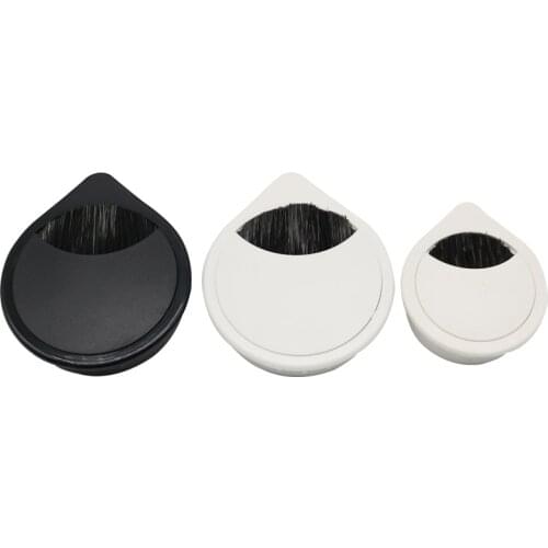 1Pcs Desk Wire Hole Cover cable Grommet Table Cable Outlet Port Surface Line Box Furniture Hardwar Wire Cover