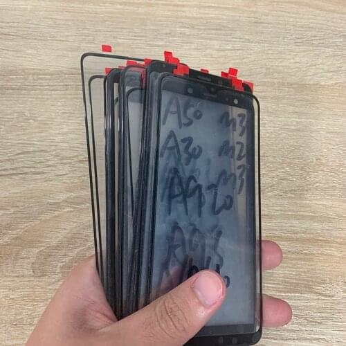 10pcs Glass + OCA LCD Front Outer Lens For Huawei P40 P30 PRO Mate 30pro 20pro Fiadx NEX3 honor lite Touch Glass OCA Replacement