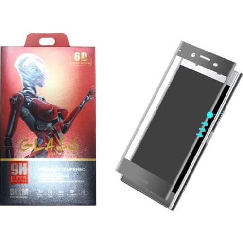 100pcs 3D Curved Full Cover Tempered Glass Phone Screen Protector For Sony Xperia XZ2 Premiun XZ 2 Compact XA2 XA 2 Ultra