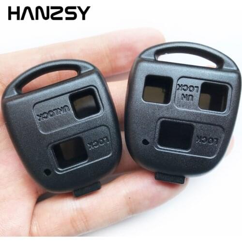 2/3 Buttons Remote Key Shell For Toyota Land Cruiser YARIS CAMRY RAV4 Corolla PRADO Replacement Car key Case Fob Cover No Blade