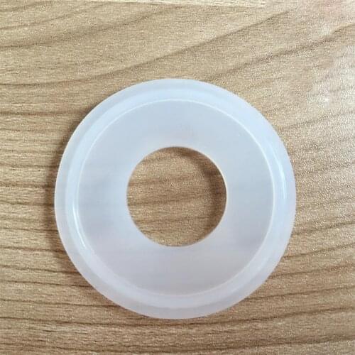 5 PCS Fit 25mm 1" Pipe OD 1.5" Tri Clamp Sanitary Silicon Sealing Gasket Strip Homebrew For Diopter Ferule Fitting