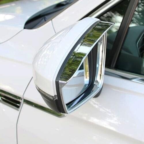 ABS Chrome Accessories for Jeep Cherokee KL 2014 2015 2016 2017 2018 Car Rearview Mirror Block Chromium Styling 2 Pieces / set