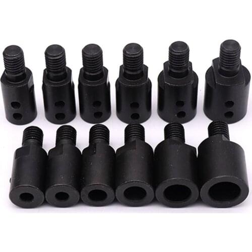 Saw Blade Adapter M10 5/6/8/10/12/14mm Bushing Saw Blade Connecting Shaft Angle Grinder Motor Shaft Connection Rod