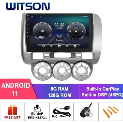 WITSON Android 10.0 CAR DVD SYSTEM for HONDA FIT(RHD) car dvd player link/DAB/OBD support