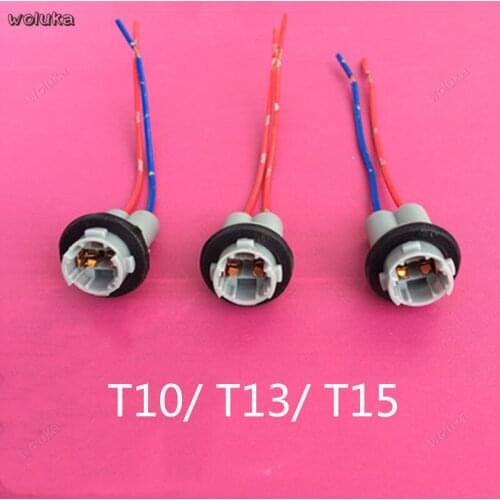 Car T10 lamp holder small plug lamp holder bulb socket instrument light license plate lamp socket plug base CD50 Q04
