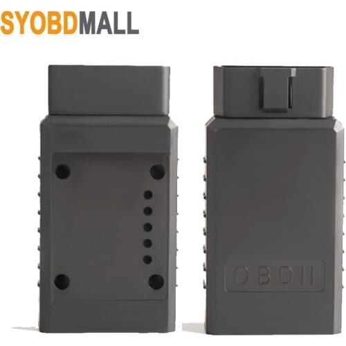 1set OBD II Type 16 Pin Male Auto Car Connector Cable Wire Sockets Connector Plug with Shell for ELM327 Bluetooth elm 327 WIFI