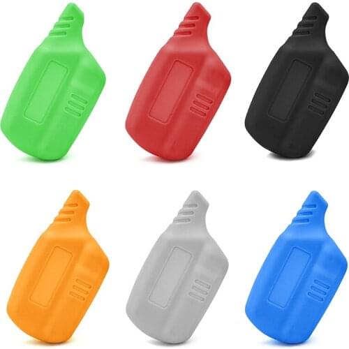 Free Shipping Russian version FX-5 silicone case for KGB FX-5 Lcd car remote