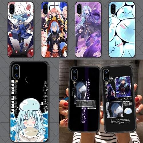 Tensei Shitara Slime Datta Ken Phone case For Huawei Honor 6 7 8 9 10 10i 20 A C X Lite Pro Play black art back fashion Etui