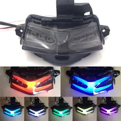 For Yamaha Aerox155 Nvx155 Aerox NVX 155 Turn Signal Light Taillight Rear Brake Stop Tail Lamp Integrated Moto Scooter Accessory