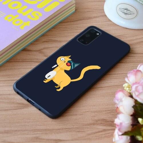For Samsung The Catch Print Soft Silicone Matt Case TPU Cover Galaxy S Note M and Galaxy A