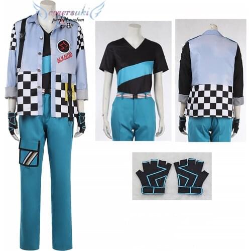 Ensemble Stars ALKALOID Shiratori Aira Cosplay Carnaval Costume Halloween Christmas Costume