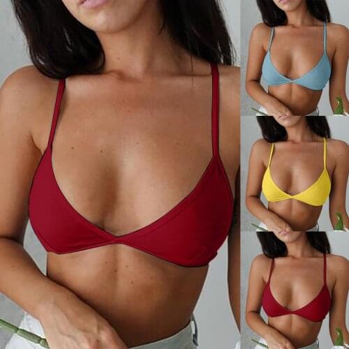 Sexy Crop Tops Women Underwear Seamless Tank Bra Top Bralette Fashion Backless Camis Wirefree Comfort Sports Streetwear Vest