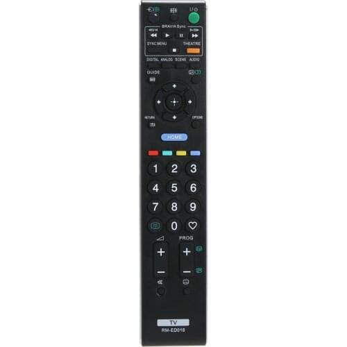 TV Remote Control Replacement Television Remote Controller Console for Sony RM-ED016