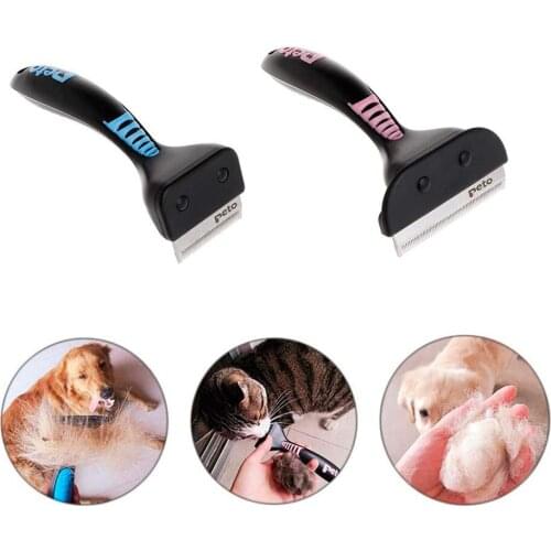 1PC Pet Comb Remover Brush Cat Dog Grooming Comb Hair Finishing Trim Removal Tool Hair Cleaner For Dogs Cats Pet Supplies