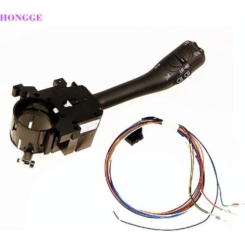 HONGGE 18G 953 513A 1J1970011F Steering Wheel Cruise Control Stalk Pulg Wiring Harness for Passat B5 Golf Bora MK4 Beetle Sharan