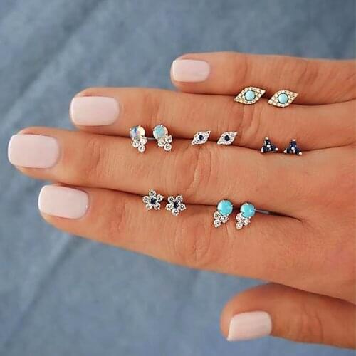 12 Pcs/set Women Retro Bracelet Flowers Leaves Geometric Crystal Bohemian Gold Bracelet Set Female Wedding Commemorative Jewelry