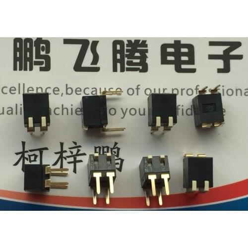 2PCS/lot Yuanda DIP EPI-02-V in-line 2-digit DIP switch 2P side dial 2.54 pitch key type flat dial