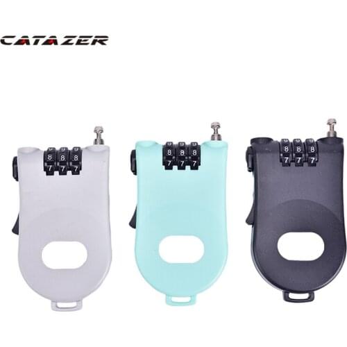 Anti Theft Security Code Password Long Roller Pram 3 Digit Bicycle Parts Bike Mini Cable Lock Padlock Rope Ski Extendable Wire