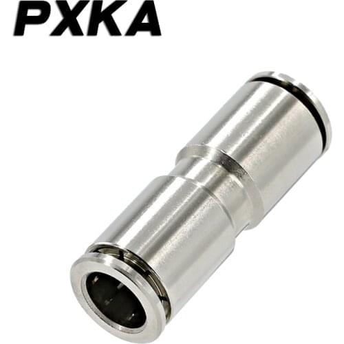 Free shipping The tracheal quick connector is 8mm fast inserted with metal, high pressure and high temperature resistance