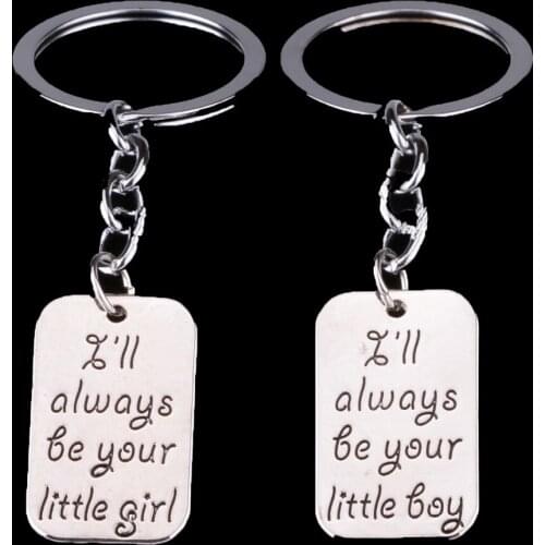 Bespmosp Family Little Girl Boy Brother Sister Daughter Son Charm Keyrings Key Chains Rings Girls Boys Keychains Keyfob Car Bag