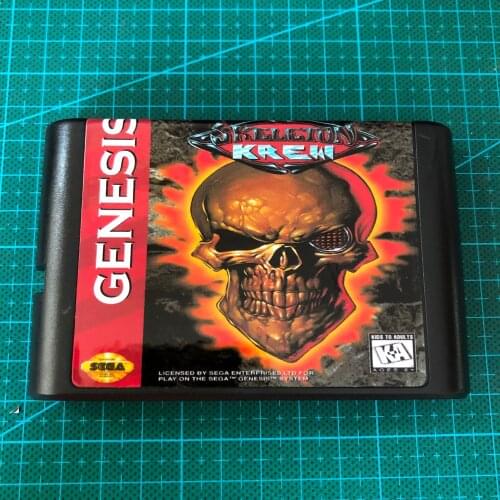 Skeleton Krew For Sega Mega drive 16 bit MD Games Card For Sega Mega Drive For Genesis