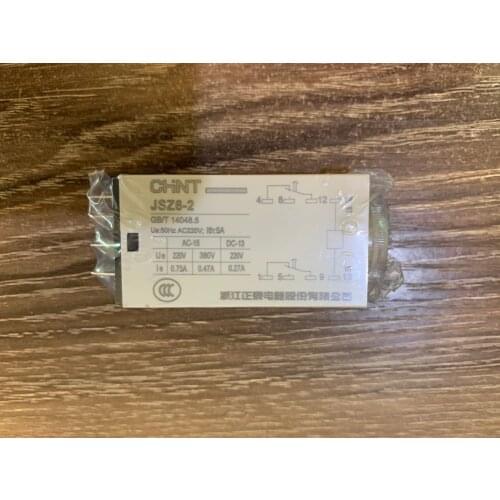 Chint time relay JSZ6-2 1s 5s 10S 30S 60s 3min 10min AC220V / DC24V