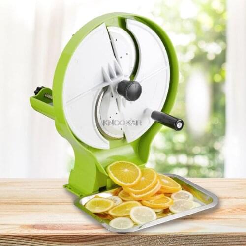 Commercial Large High-speed Manual Food Processor For Dehydrators Stainless Steel Slicer Chopping Shredding Machine Melon Fruit