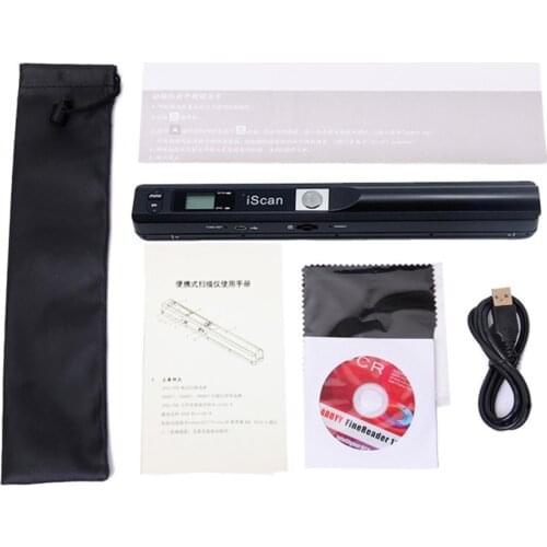 Small Scanner Handheld Scanner Portable Scanner Pen Scanner Mini Compact Handheld High Definition Scanner