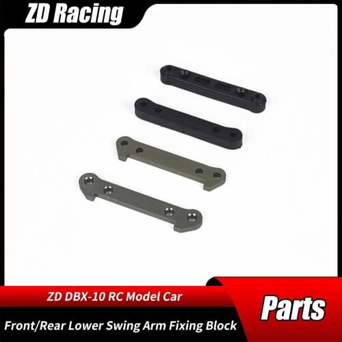 RC Model Car Parts ZD Racing Xing Yaohua DBX-10 Desert Card Accessories Front/Rear Lower Swing Arm Fixing Block 7181