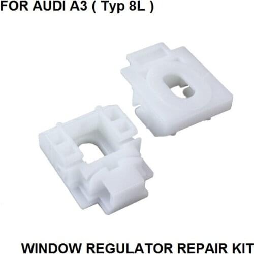 X2 OE#8L4837461, 8L4837462 FOR AUDI A3 8L WINDOW REGULATOR REPAIR KIT FRONT RIGHT/LEFT 96-03 *NEW