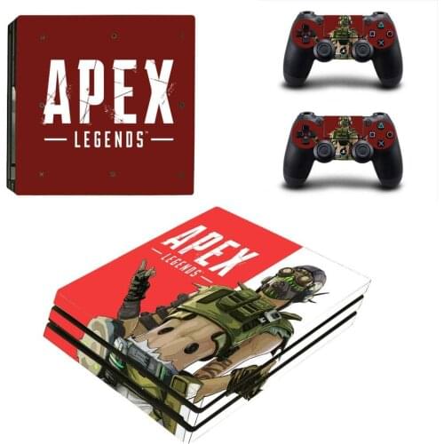 APEX Legends PS4 Pro Sticker Play station 4 Skin Sticker Decals For PlayStation 4 PS4 Pro Console & Controller Skins Vinyl