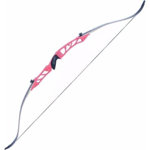 Archery Recurve Bow Takedown Fiberglass Limbs Aluminum Alloy Bow Handle 68"lenght 18-38LBS Right Hand shooting