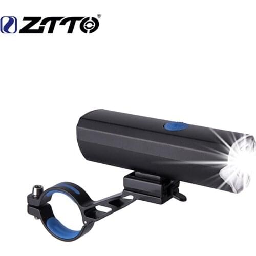 Night ride Bike Light MTB Aluminum alloy Flashlight Bicycle High Brightness LED Front light Clamp Headlight Waterproof Recharge
