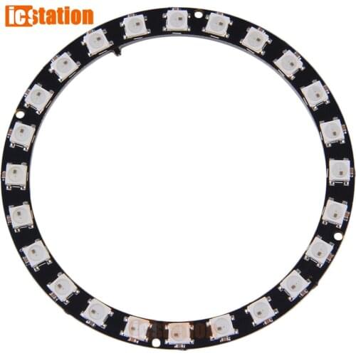 LED Ring 24 Bit WS2812 5050 RGB LED with Integrated Drivers