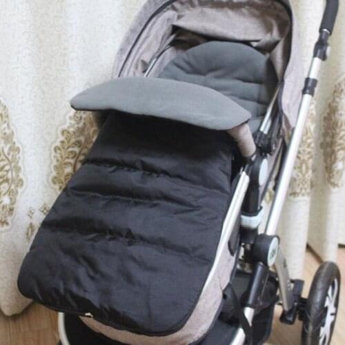 Windproof Winter Autumn Baby Sleep Sack Baby Stroller Sleeping Bag Bunting Bag Warm Foot Cover Newborn Cotton Seat Cushion Pad