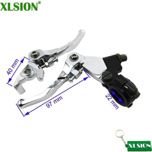 XLSION Folding Alloy Brake Clutch Levers For 50cc 70cc 90cc 110cc 125cc 140cc 150cc 160cc Chinese CRF XR KLX Pit Dirt Bike