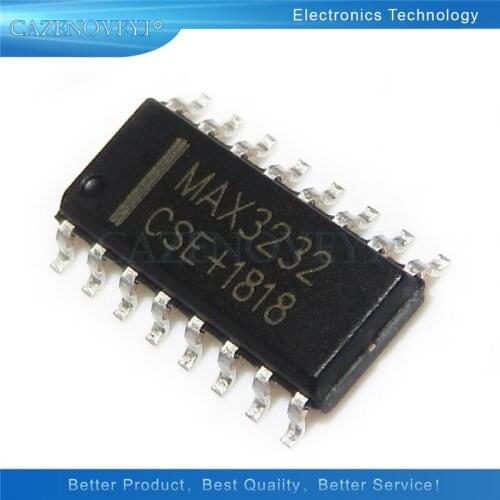 10pcs/lot MAX3232ESE MAX3232CSE MAX3232 SOP-16 In Stock