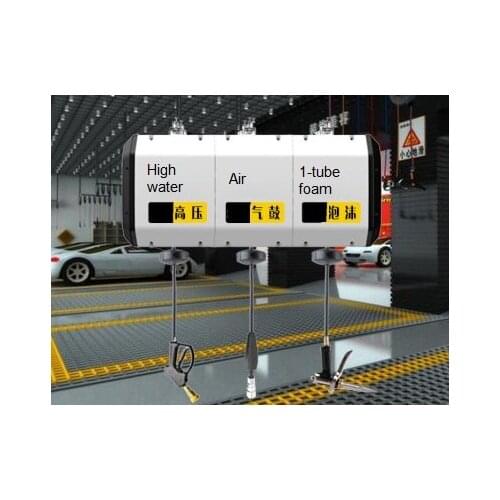 3 combined tank, composite box of automotive hose reel water, air, electric power source, foam, high pressure water pipe winder