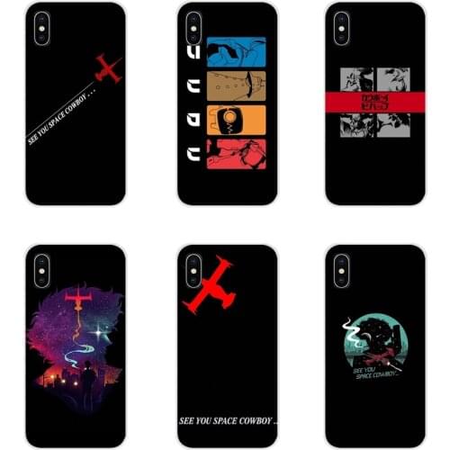 Cowboy Bebop See You Space Soft Transparent Shell Covers For Samsung A10 A30 A40 A50 A60 A70 M30 Galaxy Note 2 3 4 5 8 9 10 PLUS