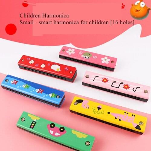 Children enlightenment early education toys wooden harmonica make newborn fall in love music develop interest gift for boy& girl