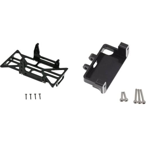 Metal Servo Mount Bracket For Axial SCX24 90081 AXI00002 & For Axial SCX24 90081 AXI00001 Battery Tray Holder Bracket,2