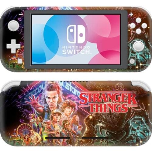 Stranger Things NintendoSwitch Skin Sticker Decal Cover For Nintendo Switch Lite Protector Nintend Switch Lite Skin Sticker