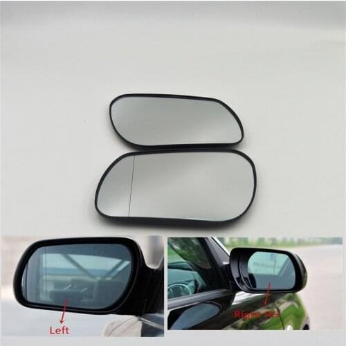 Cafoucs For Mazda 3 04-08 Mazda 6 03-08 Rearview Heated Mirror Glass