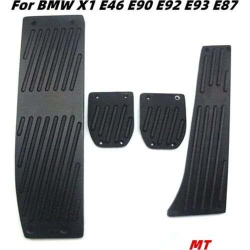 Aluminium Alloy Rest Gas Pedal Brake Pedal for BMW 3 Series 2006-2012 E39 E46 E87 E84 E90 E91 E92 E93 X1 1-Series Accessories